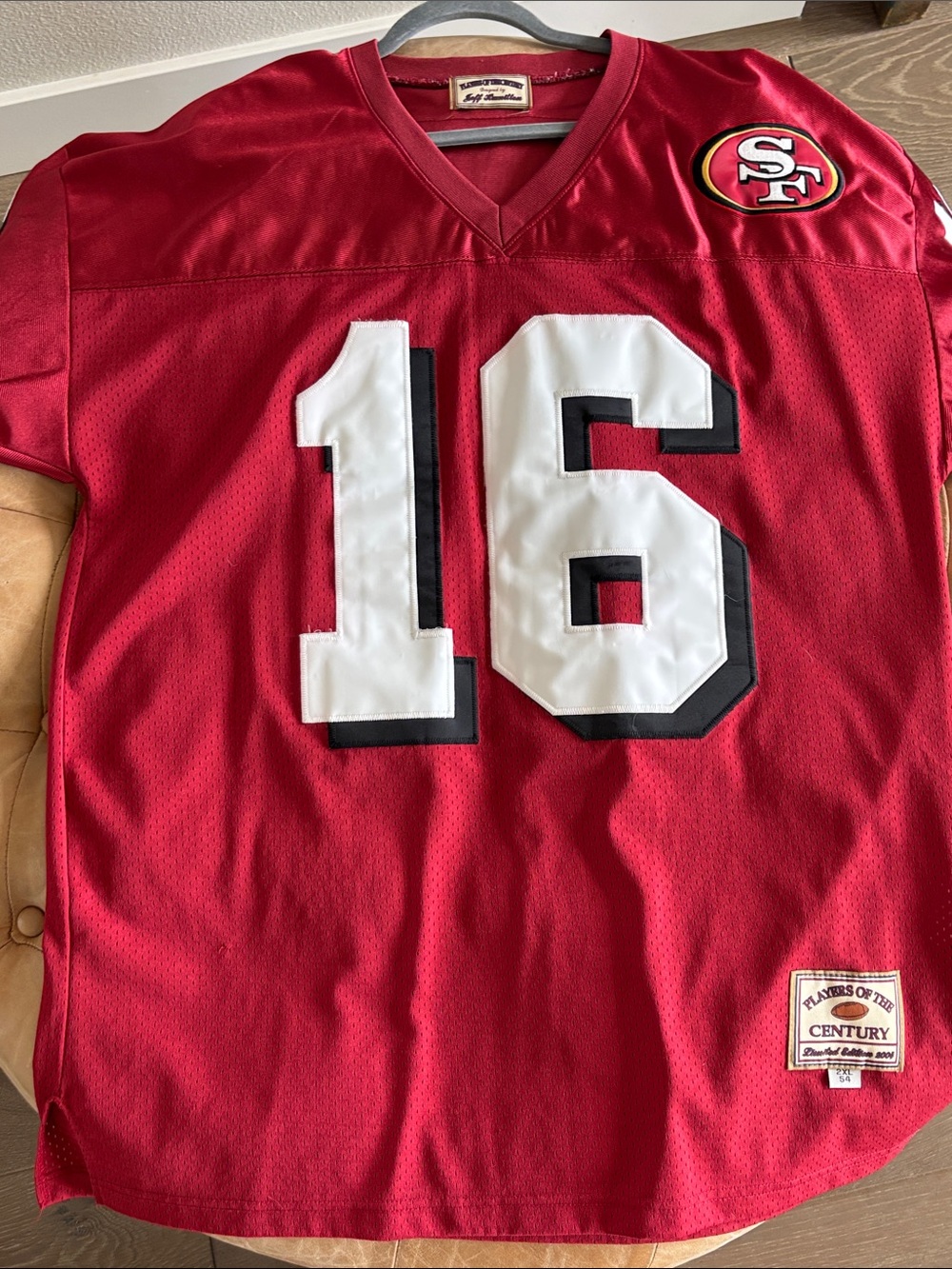 Players of the Century Joe Montana San Francisco 49ers Jersey 2XL/54
